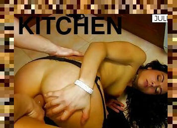 Anal in the kitchen is better than cooking