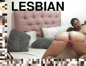 I ask my lesbian friend to teach me how to make lesbian love in my room