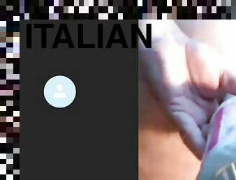 enorme, anal, madurita-caliente, juguete, webcam, consolador, italiano, culazo