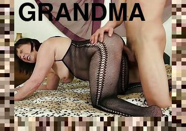 lola, lola-granny, milf, halikan, damit-panloob