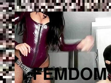 Extreme  Femdom  mistress  Cruel  CBT  Ballbusting  hostess