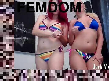 Your two goddesses favorites want to see you cum
