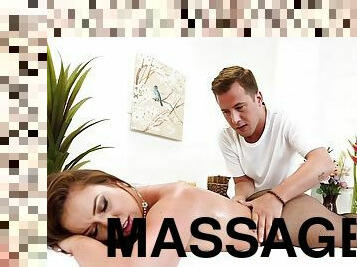 Hot massage session ends with anal sex for Maddy Oreilly