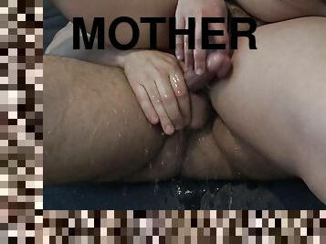 Stepmother Accidentally Squirts All Over Her Stepson