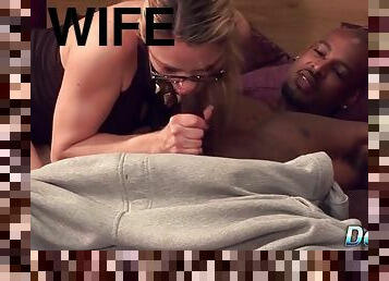 Wife amanda blow boned by a black dude