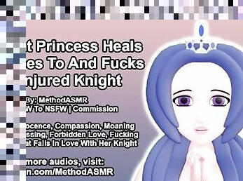 Innocent Princess Heals, Confesses To And Fucks Her Injured Knight F4M