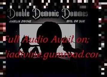 Double Demonic Dommes - BBC Tongue-tation ASMR Audio