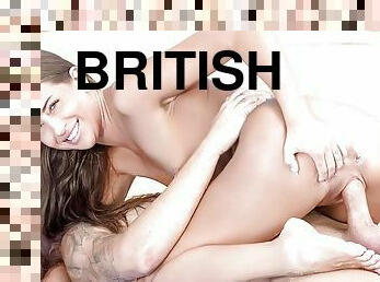 Private.com - British Babe Lara Lee Fucks Her Hung Waiter! 