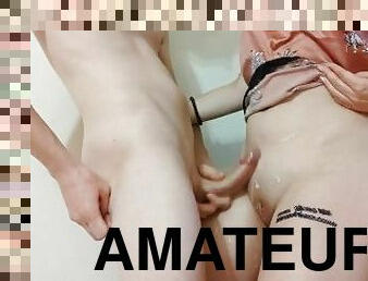 amateur, fellation, ejaculation-sur-le-corps, compilation, couple, culotte, ejaculation, brunette, tatouage