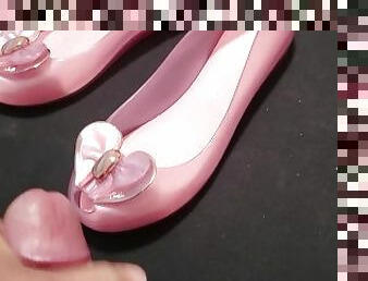 Cum on flat shoes barbie mini melissa