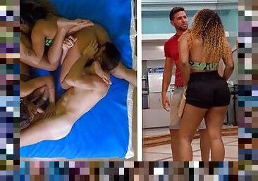 Two Sexy Brazilians Want His Dick After They See His Bank Balance