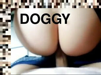Doggy style at work