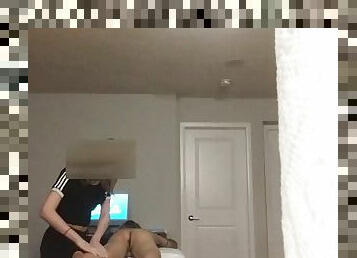 Legitimate blonde masseuse surrenders to a huge Asian cock 2nd Ap PT1