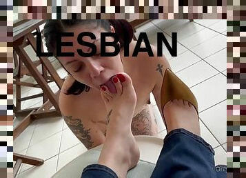 lesbiana, bdsm, slclav, picioare, fetish
