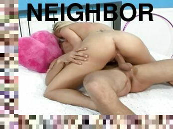 Horny Neighbor Come To My Place And Ride My Dick
