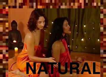 Natural tantra massage between women