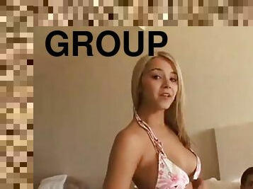 Ashlynn and Tiffany hotel foursome