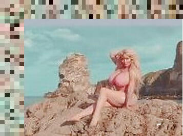 Photo shoot at beach ( photo still )