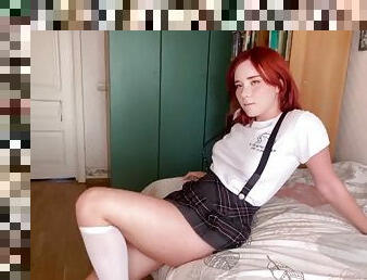 Muscle man facefuck, redhead student hard anal sex and cum