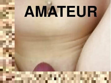 fitta-pussy, amatör, brudar, tonåring, pov, knullande, tight, petit, brunett, små-bröst