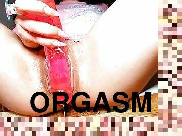 mastürbasyon-masturbation, boşalma, amcık-pussy, kız-öğrenci, fışkıran-su, pis, bakış-açısı, üniversite, meni, yatak-odası