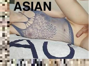 asien, masturbieren, transsexueller, dilettant, anal-sex, spielzeug, blondine, ficken, unterwäsche, allein