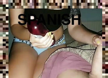 Dude fucks his spanish teen whore with big dick