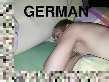 German amateur share girlfriend creampie
