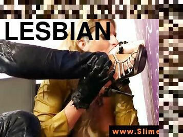Glory hole bukkake lesbians cumshots sprayed