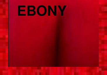 tight young ebony screams and creams all over bbc