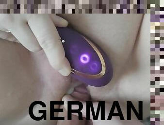 German BBW toys, squirt, creampie,real orgasm , doggy, cumshot on ass (part 2/3)