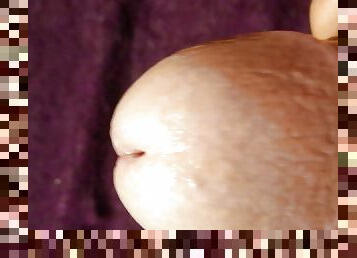 Thick cum out filmed from my angle