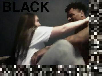 Black guy vs white girl interracial