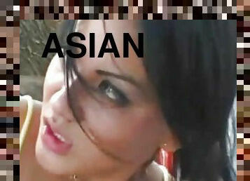 Big Stallion Fucks Asian Bitch