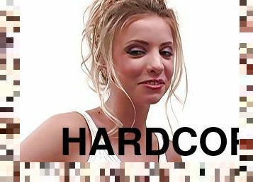 hardcore, gwiazda-porno, pierdolenie, kanapka, ssanie