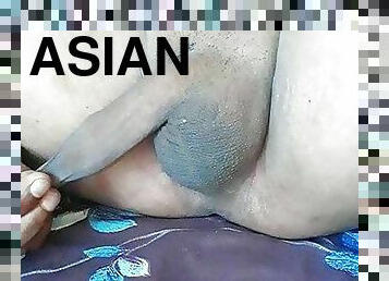 asiatisk, bading, pappa, onani, gammel, anal, cumshot, stor-pikk, homofil, compilation