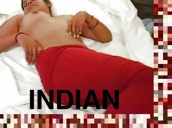 DESI Indian girlfriend give surprise in hotel room on birthday clear hindi moaning