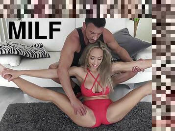 flexi Milf Briana Banderas fucked by her coach