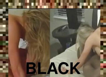 ebony, interracial, tenåring, hardcore, compilation, svart, blond, hvit, pikk