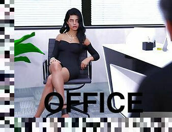 kontor, sekreterare, mogen, milf, tonåring, latinska, mamma, knullande, fantastisk