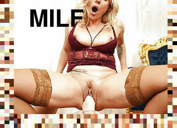 milf gets all holes extreme stretched