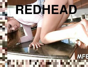 Schlong rams magical redhead lexi belles cuchy hard