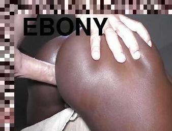 doggy, orgasme, amatør, anal, cumshot, ebony, stor-pikk, interracial, creampie, svart