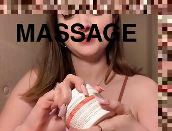Asmr - provocative char - massage parlor