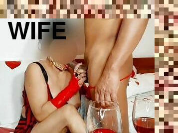 valentine cock wine fun with wife (?????????? ?? ????? ????? ????? ????? ????)