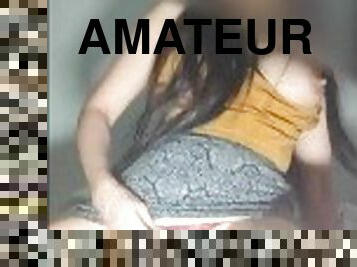 dyakol-masturbation, baguhan, laruang-titi, solo, pinay