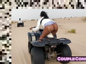 Public Quad Bikes Xxx Dubai Big Ass Out In Desert