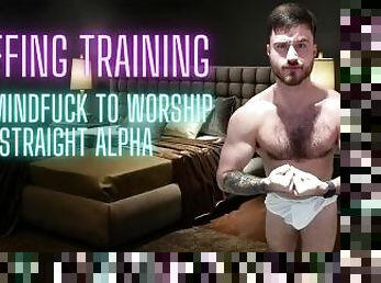 Sniffing instructions - gay mindfucked to worship straight alpha