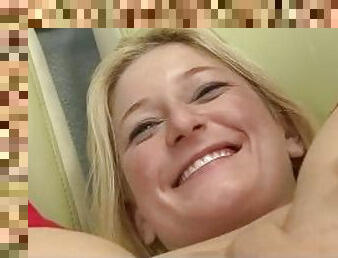 Ravishing Blonde Whore Takes Black Cock Balls Deep In Her Tight Butt