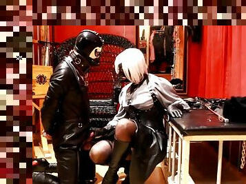 Ballbusting with my leather boots
